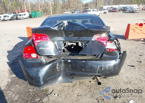 2008 Honda Civic Ex из США, поврежденный, VIN 1HGFA16848L030690